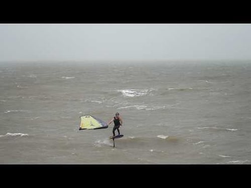 WING FOIL STORM SESSION - IN SEARCH OF 40MPH+ WIND!
