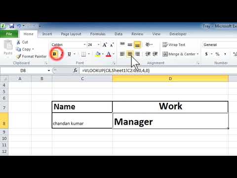 Learn Vlookup Formula in Microsoft Excel II Vlookup आसान तरीके से सीखे
