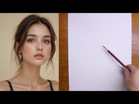 How to draw a face for beginners | Easy Portrait Drawing Tutorial