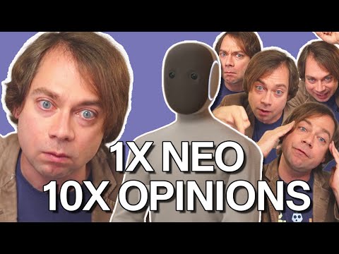 Roboticist explains first-ever home humanoid. Remains calm.