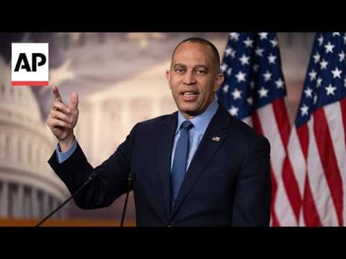 'Good riddance,' Hakeem Jeffries says after Trump fires Kristi Noem