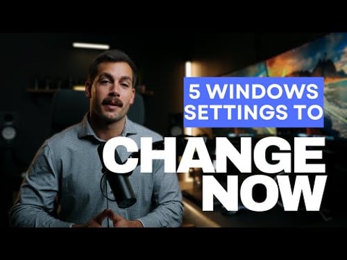 5 Windows 11 Pro Settings Every IT Pro Should Change Immediately | Windows 11 Settings to Change