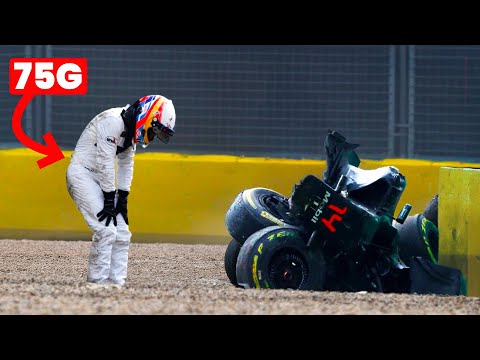 How F1 Drivers Survive Stopping 200 to 0 MPH in 0.5 Seconds