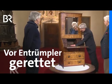 Gerettet bei Haushaltsauflösung: Ein barocker Sekretär | Kunst + Krempel | BR
