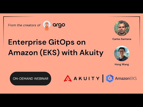 Enterprise Argo CD Workflows on Amazon EKS