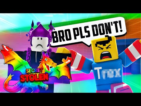 I SCAMMED a RAINBOW DRAGON from a SCAMMER in Steal a Brainrot..