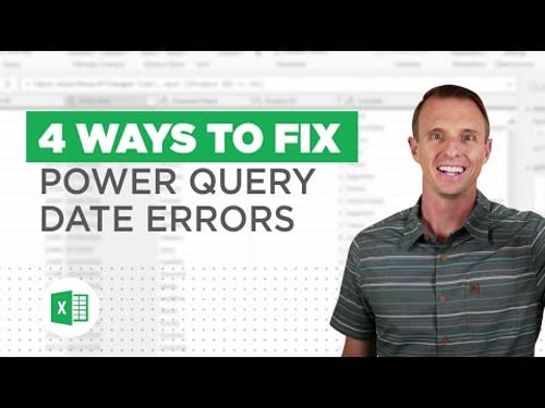 4 Ways To Fix Your Power Query Date Errors Locale