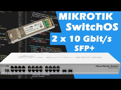 Mikrotik Switch getestet - SFP+ 10Gbit - CSR326 CSS326 - SwOS
