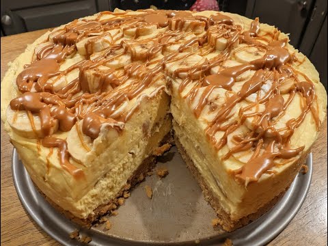 🍌 No-Bake Nutter Butter Banana Pudding Cheesecake