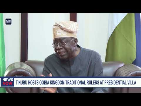 Tinubu hosts Ogbia Kingdom traditional rulers at presidential villa