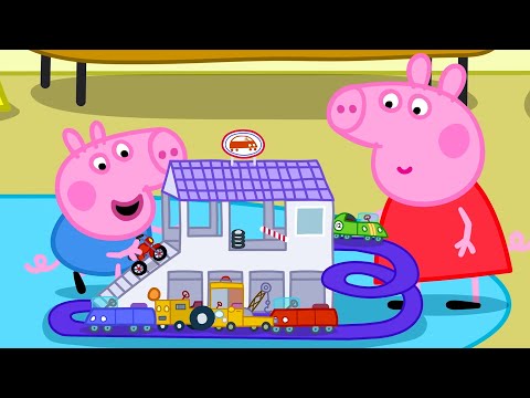 Peppa Pig Tales | Peppa Plays with Cars ๐