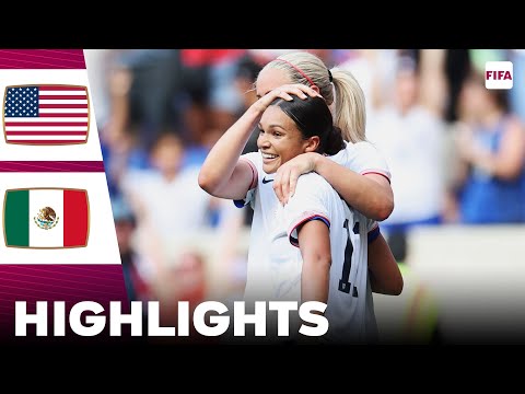 United States vs Mexico | Highlights | Women's International Friendly 13-07-2024