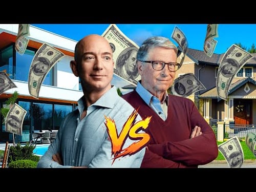 Bill Gates vs Jezz Bezos: WHO IS RICHER?