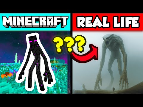 ANIMATED Minecraft Mobs in REAL LIFE – Moving Creatures, Items & Bosses!