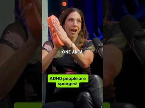 You’re a sponge 💚 #adhd