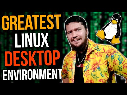 This Graphical Desktop Environment Is TEXT BASED??