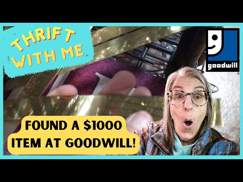 I Found a $1000 Item at Goodwill | Thrift With Me