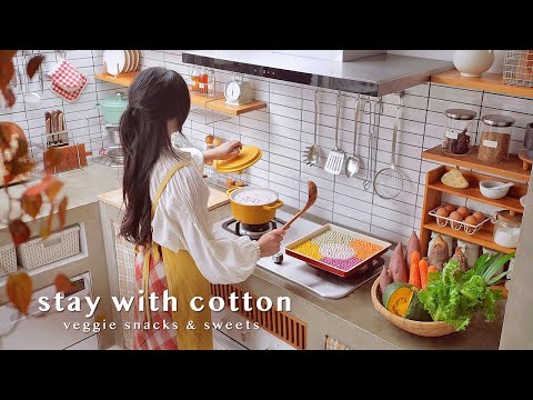 อาหารและขนมจากผักในสวน 👩🏻🍳🌿 | ขนมบัวลอยกะทิ 5 สี 🍡 | เปาะเปี๊ยะผักสด 🌯 | น้ำใบบัวบกชื่นใจ ☘️ | VLOG