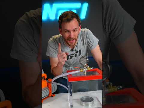 Shimmer Putty in a Vacuum Chamber!