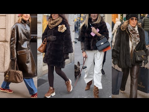 ITALIAN ELEGANCE LOOKS 🇮🇹 VIRAL MILAN STREET STYLE JANOURY 2026 | LUXURY FASHION VLOG & CHIC TRENDS