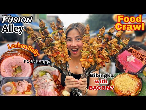 The NEW Famous Pinoy Street Food Market in Sampaloc | Cheap Eats in Fusion Alley in Manila