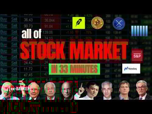 ALL OF STOCK MARKET in 33 minutes