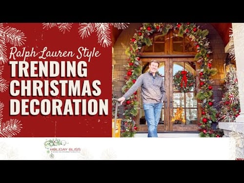 Classic Ralph Lauren Christmas | Inside the Installation With Ryan Smith From Holiday Bliss