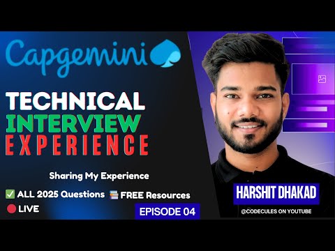 I Just Gave My Capgemini Interview Today | You Won’t Believe This! | Live Q&A + Preparation Tips 🔥