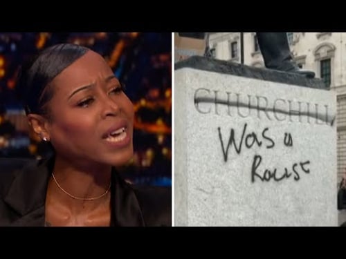"Churchill Was A MONSTER!" Piers Morgan Debates Winston Churchill With BLM Activist