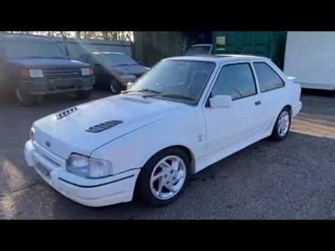BARN FIND FORD ESCORT RS TURBO SERIES 2 PROJECT £££
