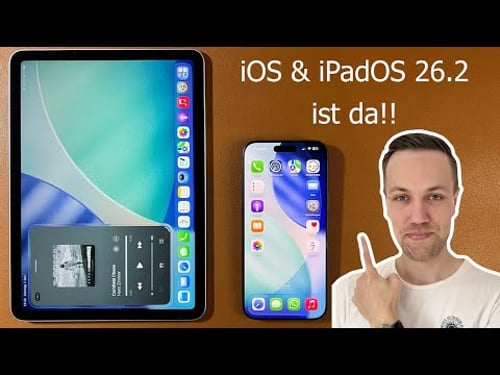 iOS 26.2 und iPadOS 26.2 sind da! Das ist neu!