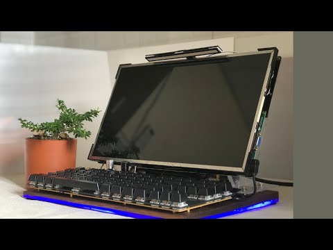 I built this Computer from an old Laptop