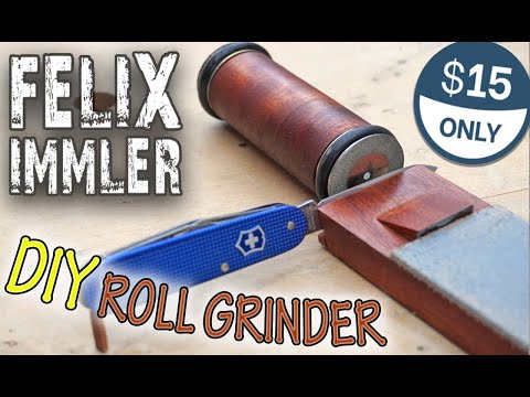 How to make a Roll Grinder for only $15 - The perfect sharpening device for your Swiss Army Knife