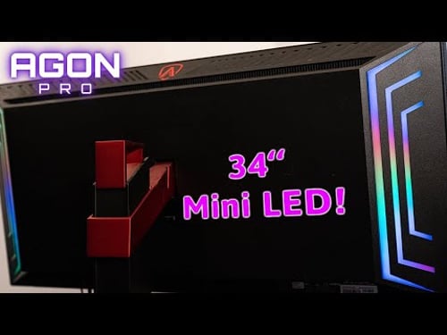 AOC Agon Pro 34'' | Mini LED | WQHD Montior - The only one of its kind! - AG344UXM