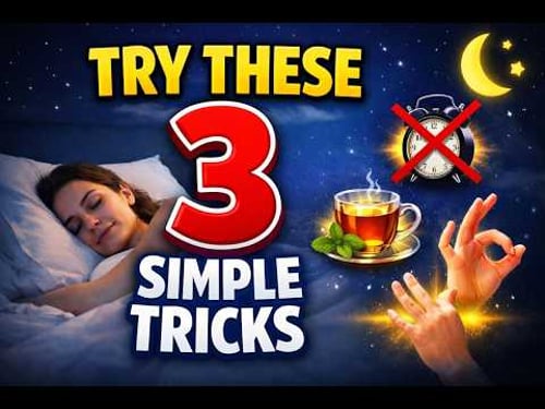 Insomnia Fix Your Sleep with These 3 Easy Hacks😴
