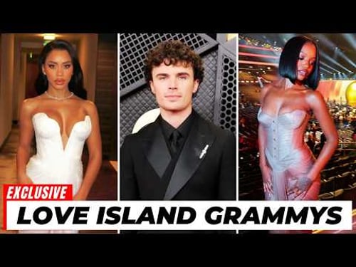 Love Island Stars at the Grammys 2026 | Nic Vans, Amaya & Chelley Moments