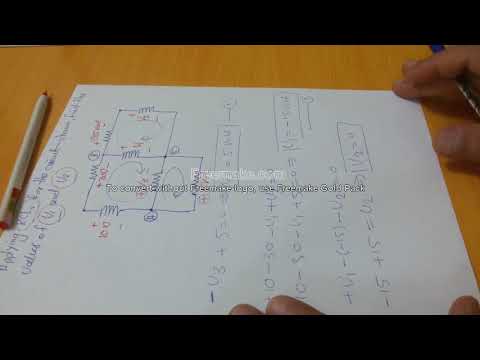Examples about Kirchhoff's Voltage Law (KVL): Part 1 أمثلة على قانون كيرشوف للفولتية: الجزء 1