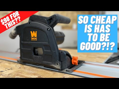 How Cheap Is Too Cheap?? || Wen Track Saw CT1065 || Review