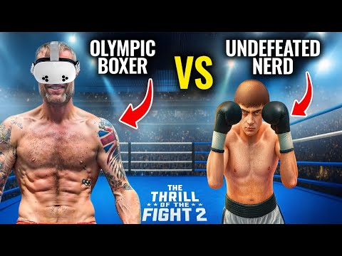 Olympic Boxer Faces CRAZY VR Opponent! | Thrill of the Fight 2 (Boxing Game)