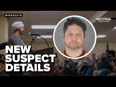 New details released of SUSPECT accused of SPRAYING Rep. Ilhan Omar