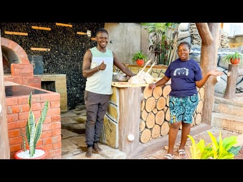 Peaceful Countryside Living 🌿 | Gardening, Planting Vegetables, Harvesting & Cassava Recipe 🍠