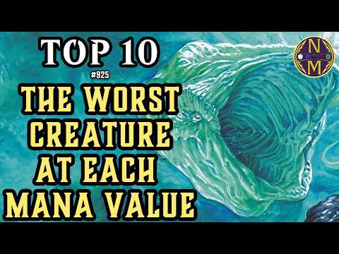 The Worst Creature At Each Mana Value in Magic: the Gathering