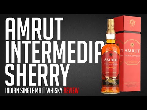 Amrut Intermediate Sherry Single Malt Whisky (Yes, we know it's not Scotch!)
