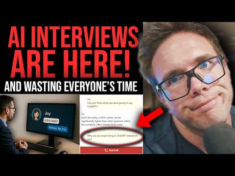 AI INTERVIEWS ARE HERE!! SO I TROLLED ONE TO SHOW YOU...