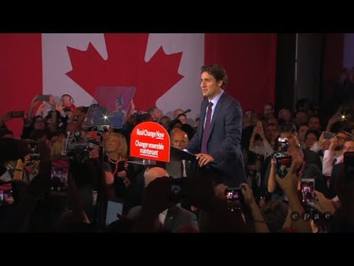 Justin Trudeau's victory speech