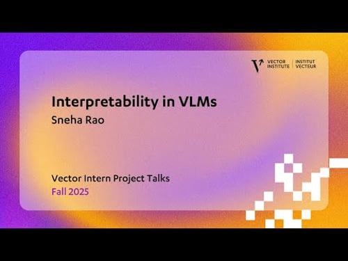 Interpretability in Vision-Language Models (VLMs) | Sneha Rao