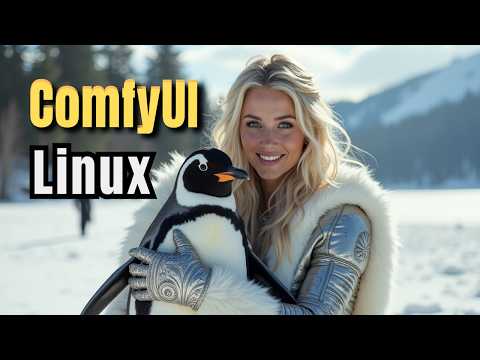 How to use ComfyUI with Flux and Stable Diffusion 3.5 on Linux. Detailed Installation including ROCm