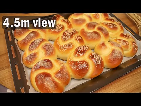 Ein Geheimnis und Teig wird wie eine Wolke! Meine Großmutter hat es mir beigebracht