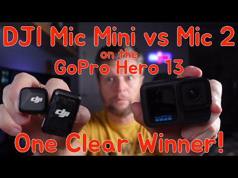 DJI Mic Mini vs Mic 2: Which is best for the GoPro Hero 13?