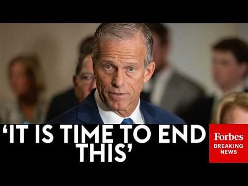 BREAKING NEWS: John Thune Unveils New Proposal To End DHS Shutdown